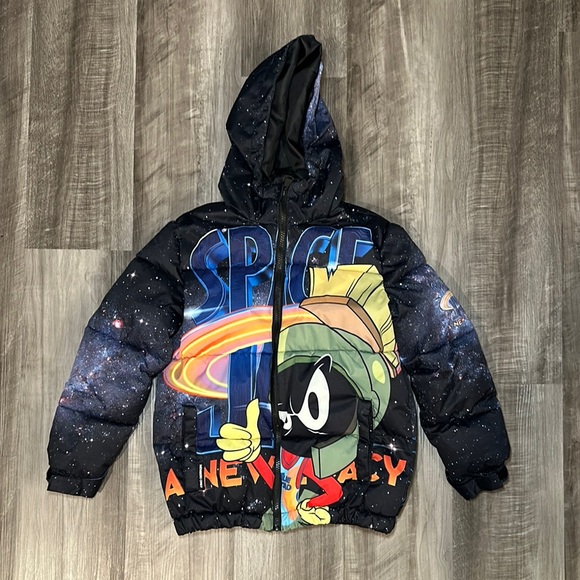 Members Only Other - Space Jam A New Legacy Members Only Hooded Puffer Jacket - 8